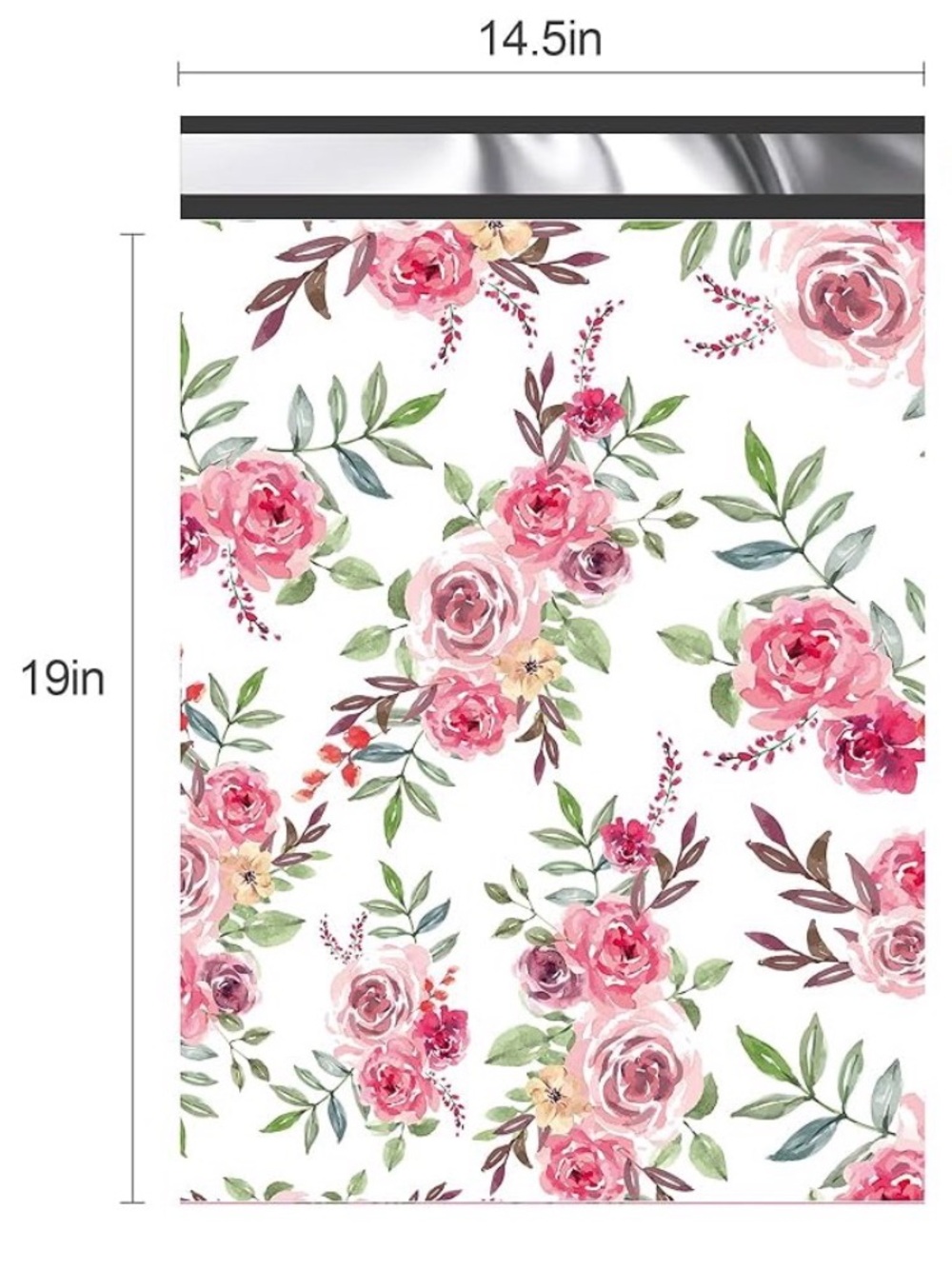 🌸 Set of 10 Extra Large Floral Poly Mailers – 14.5 x 19 Shipping Bags 🌸